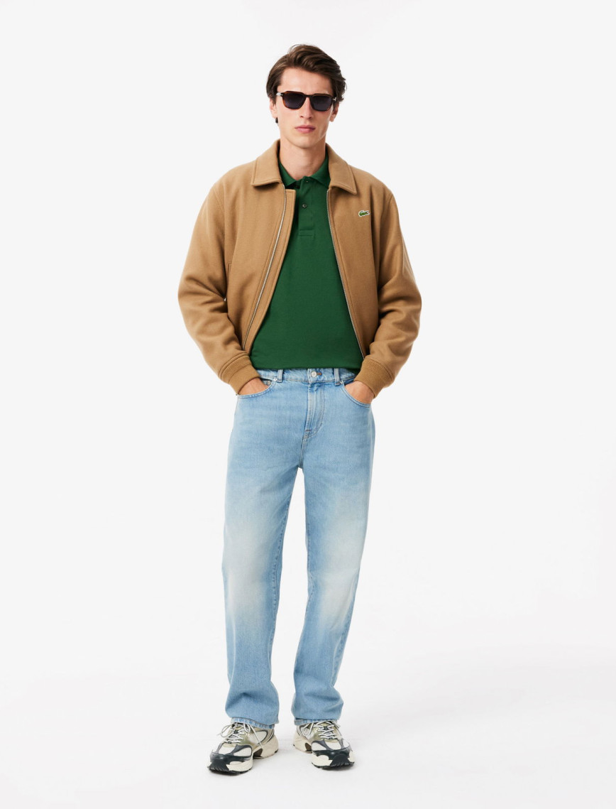 Lacoste L.12.12 Erkek Classic Fit Yeşil Polo Lacoste L.12.12 Erkek Classic Fit Yeşil Polo