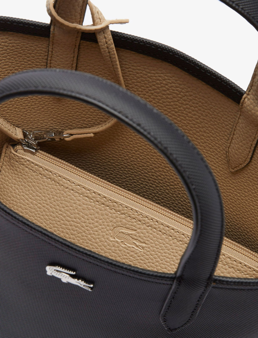 Lacoste Anna Kadın Çift Taraflı Siyah Omuz Çantası Lacoste Anna Kadın Çift Taraflı Siyah Omuz Çantası