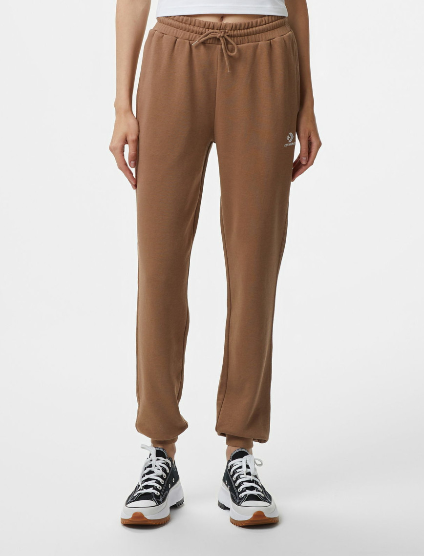 Converse Go-To Unisex Kahverengi Eşofman Altı Converse Go-To Unisex Kahverengi Eşofman Altı