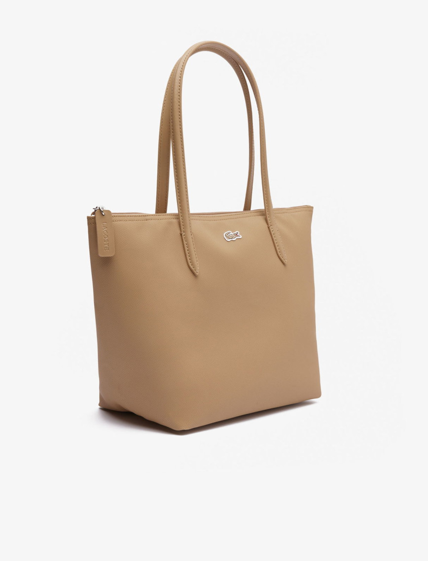 Lacoste Small L.12.12 Kadın Bej Omuz Çantası Lacoste Small L.12.12 Kadın Bej Omuz Çantası