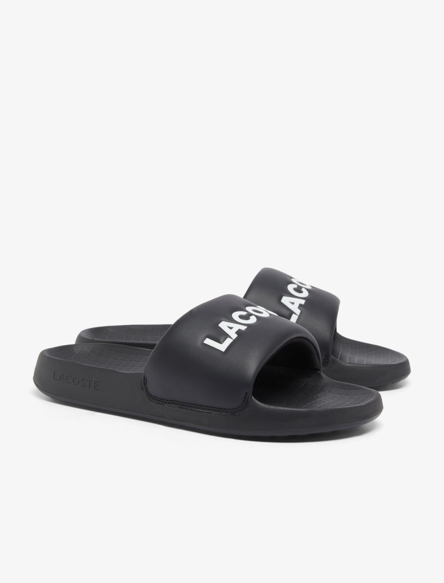 Lacoste Serve Slide 1.0 Erkek Siyah Terlik Lacoste Serve Slide 1.0 Erkek Siyah Terlik