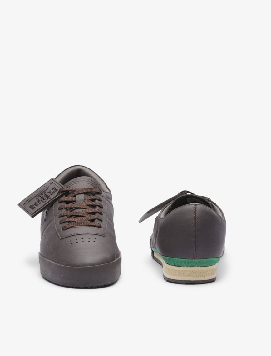 Lacoste SS25 RUNWAY Aura Erkek Kahverengi Sneaker Lacoste SS25 RUNWAY Aura Erkek Kahverengi Sneaker