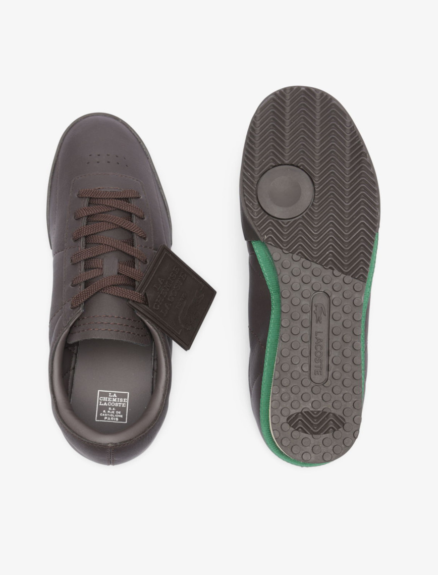 Lacoste SS25 RUNWAY Aura Erkek Kahverengi Sneaker Lacoste SS25 RUNWAY Aura Erkek Kahverengi Sneaker