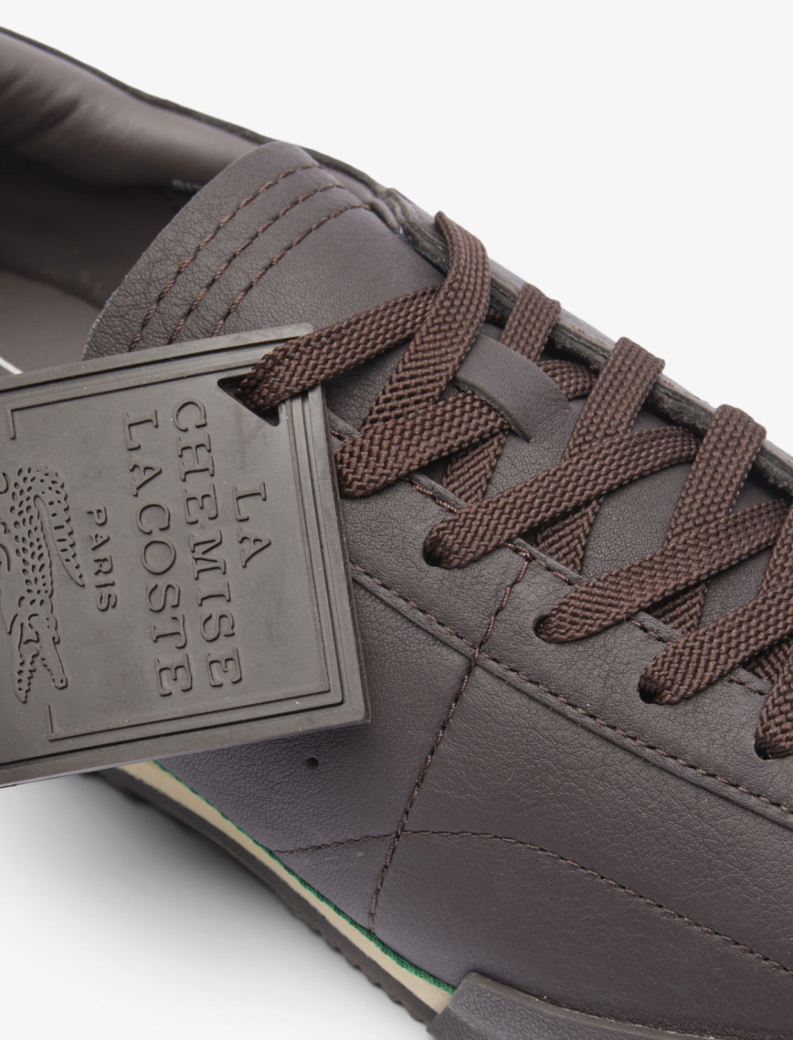 Lacoste SS25 RUNWAY Aura Erkek Kahverengi Sneaker Lacoste SS25 RUNWAY Aura Erkek Kahverengi Sneaker