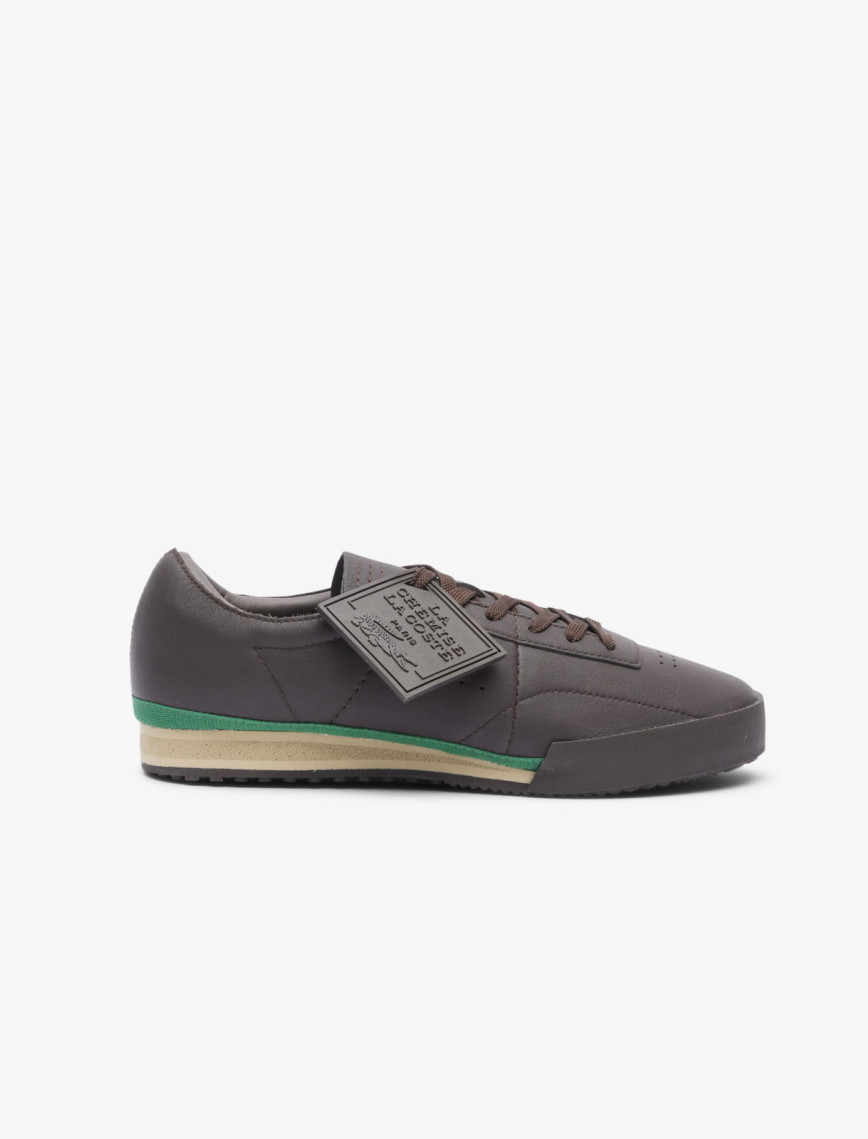 Lacoste SS25 RUNWAY Aura Erkek Kahverengi Sneaker Lacoste SS25 RUNWAY Aura Erkek Kahverengi Sneaker