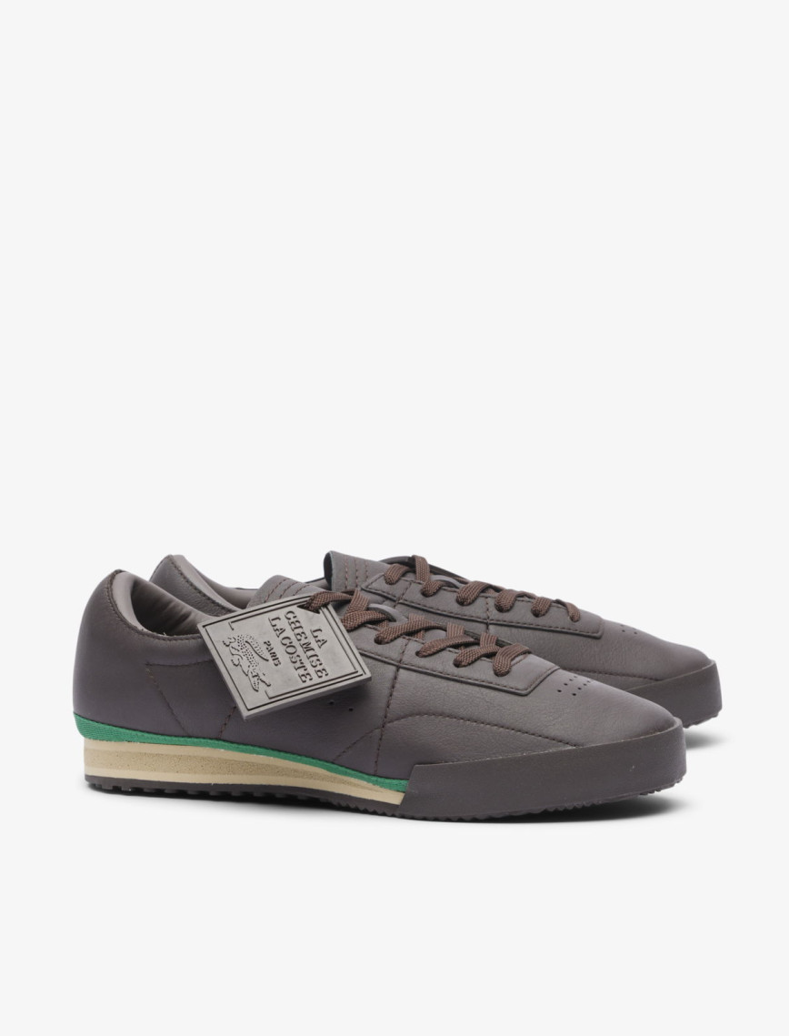 Lacoste SS25 RUNWAY Aura Erkek Kahverengi Sneaker Lacoste SS25 RUNWAY Aura Erkek Kahverengi Sneaker