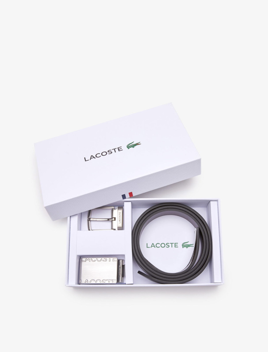 Lacoste Elegance Erkek Deri Siyah Kemer Lacoste Elegance Erkek Deri Siyah Kemer