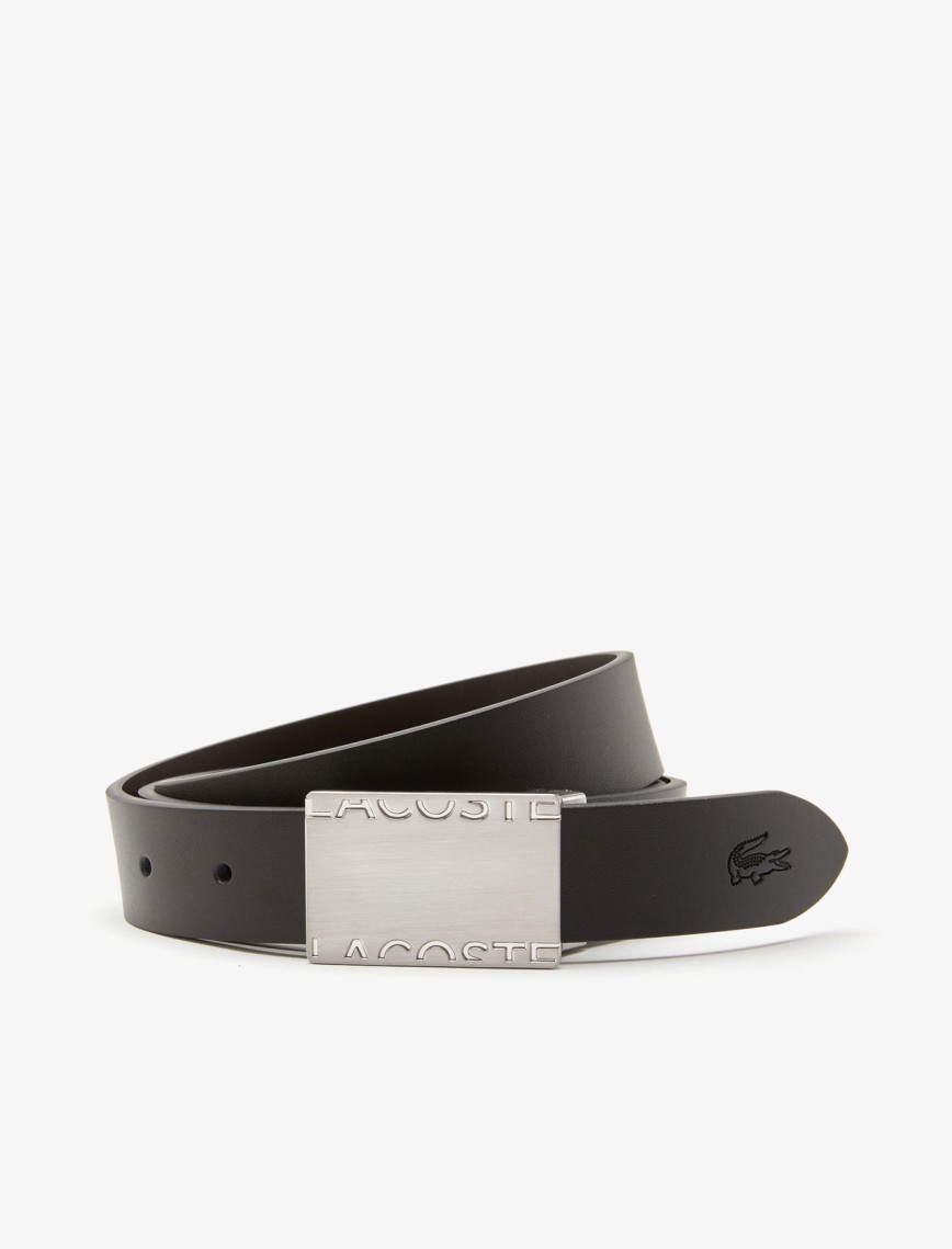 Lacoste Elegance Erkek Deri Siyah Kemer Lacoste Elegance Erkek Deri Siyah Kemer