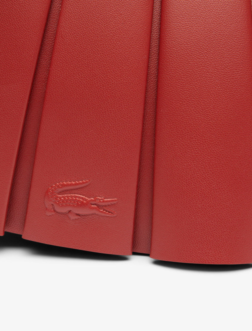 Lacoste Small Lenglen Kadın Deri Bordo Omuz Çantası Lacoste Small Lenglen Kadın Deri Bordo Omuz Çantası