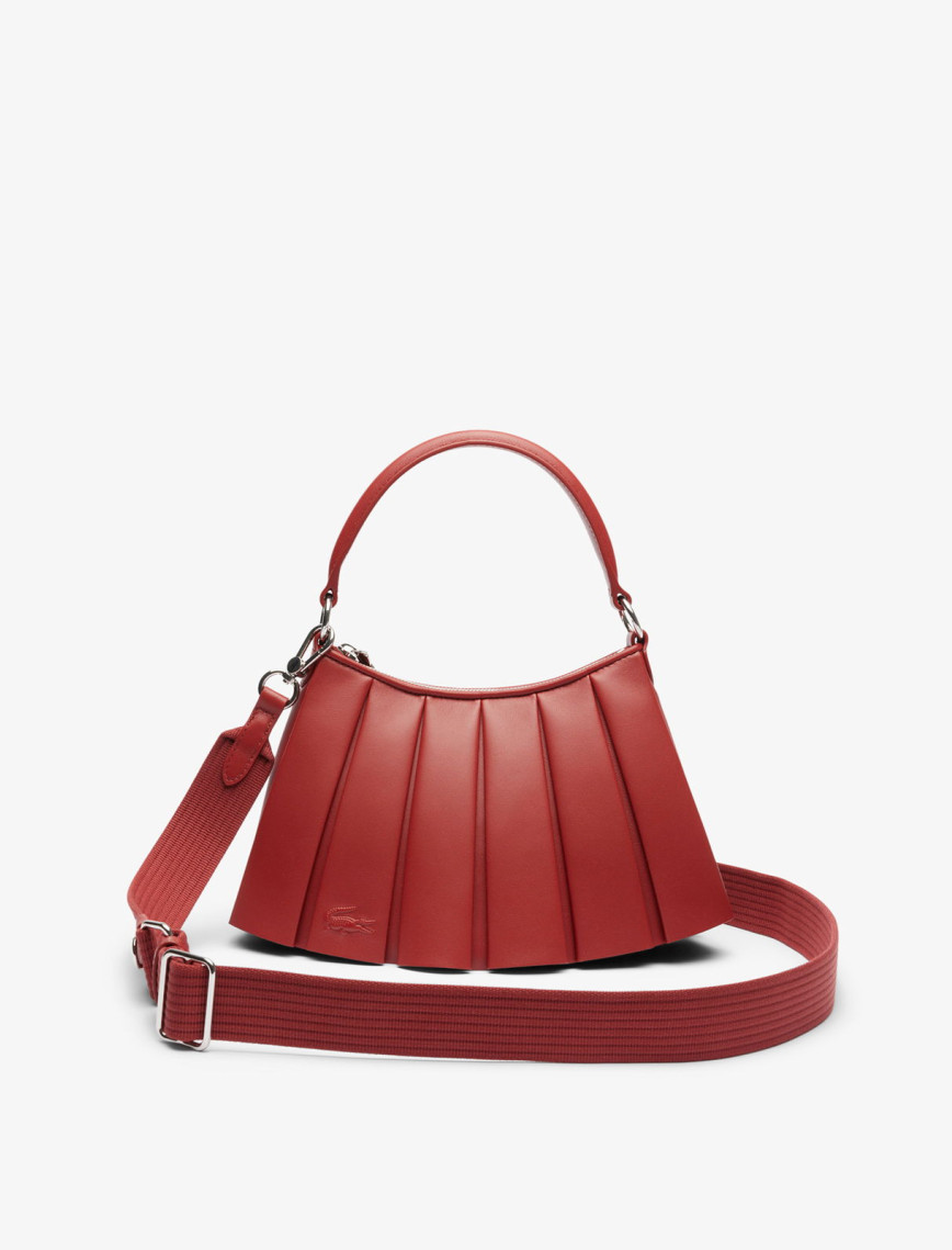 Lacoste Small Lenglen Kadın Deri Haki Omuz Çantası Lacoste Small Lenglen Kadın Deri Haki Omuz Çantası