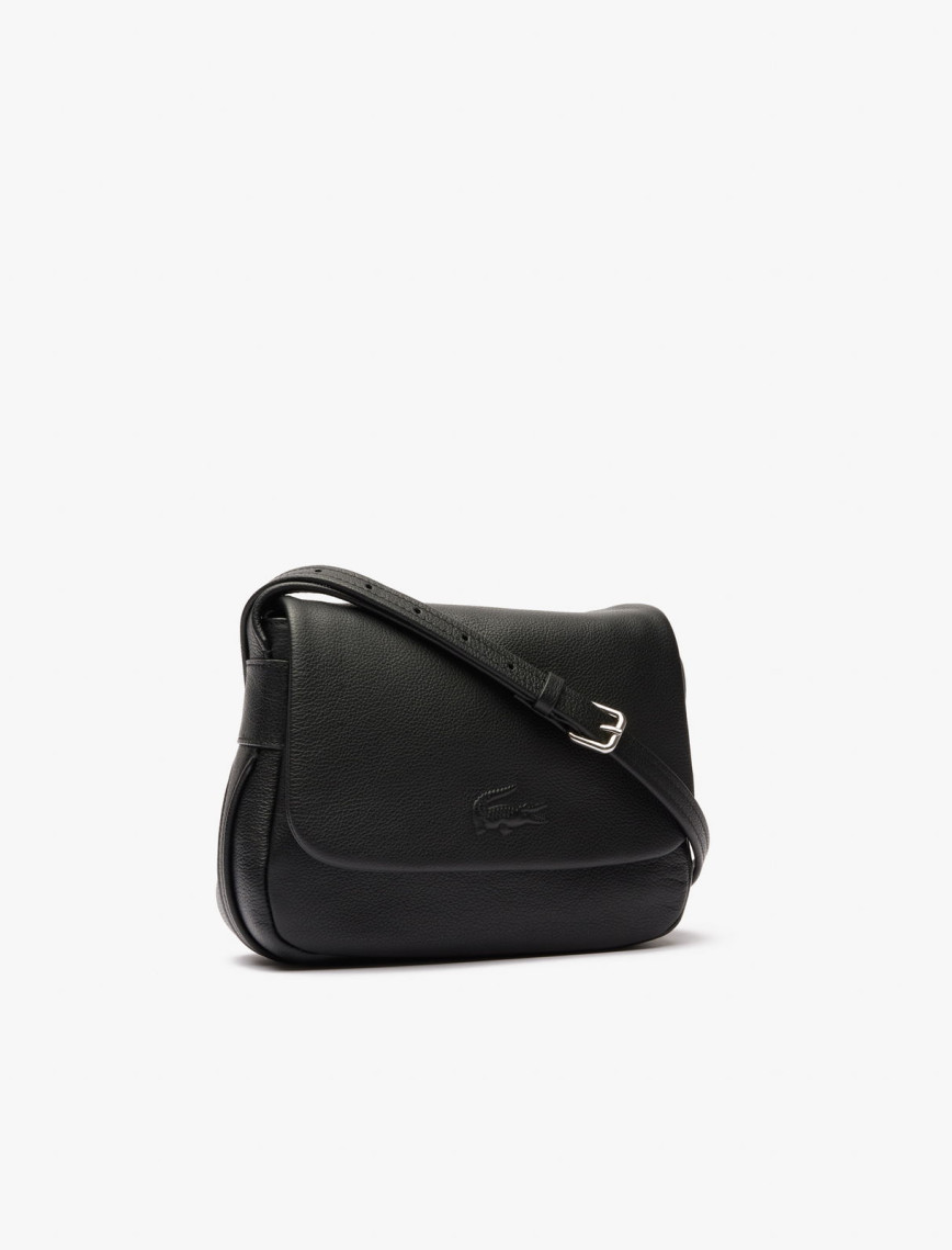 Lacoste City Court Kadın Deri Siyah Omuz Çantası Lacoste City Court Kadın Deri Siyah Omuz Çantası