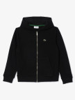 Lacoste Çocuk Kapüşonlu Siyah Sweatshirt Lacoste Çocuk Kapüşonlu Siyah Sweatshirt