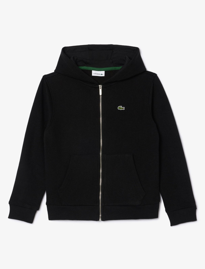 Lacoste Çocuk Kapüşonlu Siyah Sweatshirt Lacoste Çocuk Kapüşonlu Siyah Sweatshirt