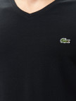Lacoste Erkek Slim Fit V Yaka Siyah T-Shirt Lacoste Erkek Slim Fit V Yaka Siyah T-Shirt