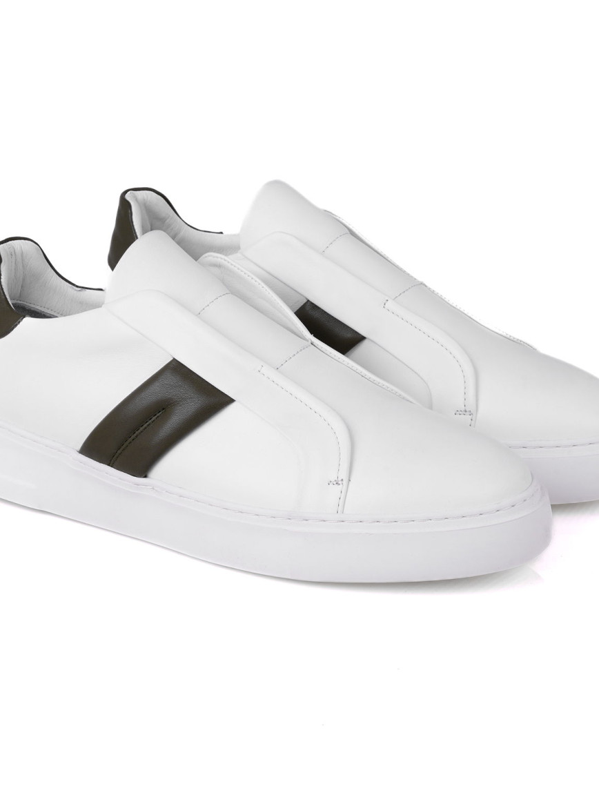 Alice Beyaz Erkek Deri Spor Ayakkabı Alice Beyaz Erkek Deri Spor Ayakkabı