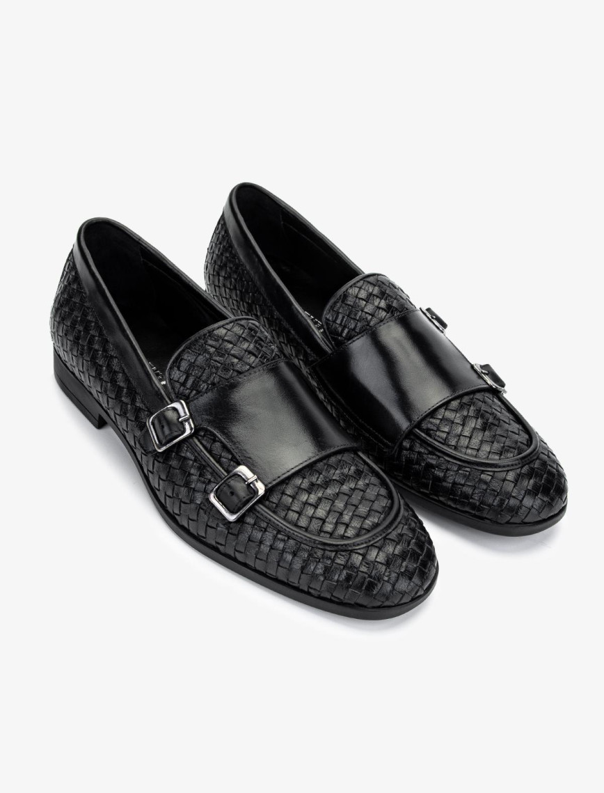 Valmenti Erkek Hakiki Deri Siyah Loafer Ayakkabı Valmenti Erkek Hakiki Deri Siyah Loafer Ayakkabı