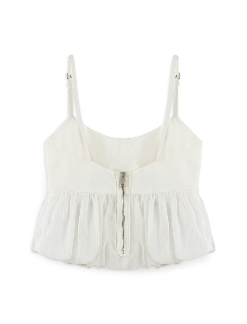 Kemer Askı Detaylı Bluz Kemer Askı Detaylı Bluz