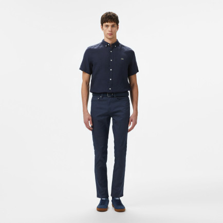 Lacoste Erkek Slim Fit Lacivert Jean Pantolon Lacoste Erkek Slim Fit Lacivert Jean Pantolon