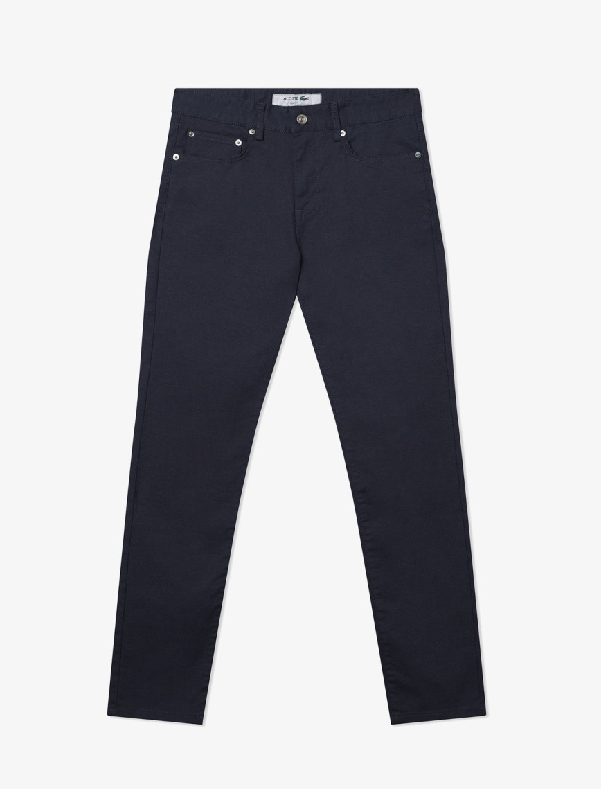 Lacoste Erkek Slim Fit Lacivert Jean Pantolon Lacoste Erkek Slim Fit Lacivert Jean Pantolon
