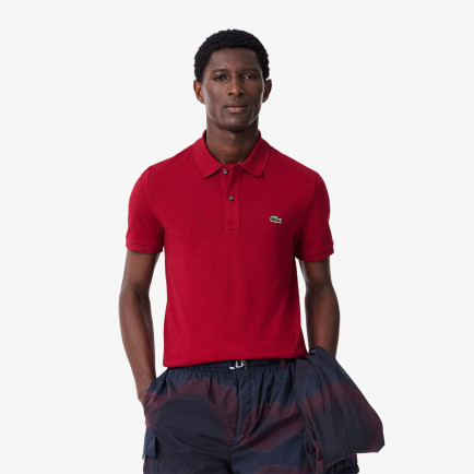 Lacoste L.12.12 Erkek Slim Fit Kırmızı Polo Lacoste L.12.12 Erkek Slim Fit Kırmızı Polo