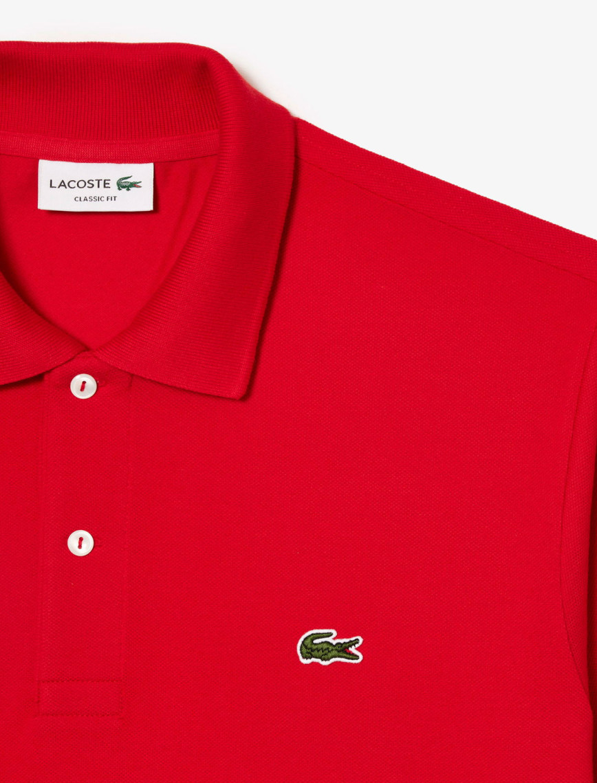 Lacoste L.12.12 Erkek Classic Fit Kırmızı Polo Lacoste L.12.12 Erkek Classic Fit Kırmızı Polo