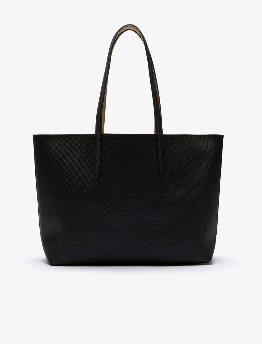 Lacoste Anna Kadın Çift Taraflı Siyah Omuz Çantası Lacoste Anna Kadın Çift Taraflı Siyah Omuz Çantası