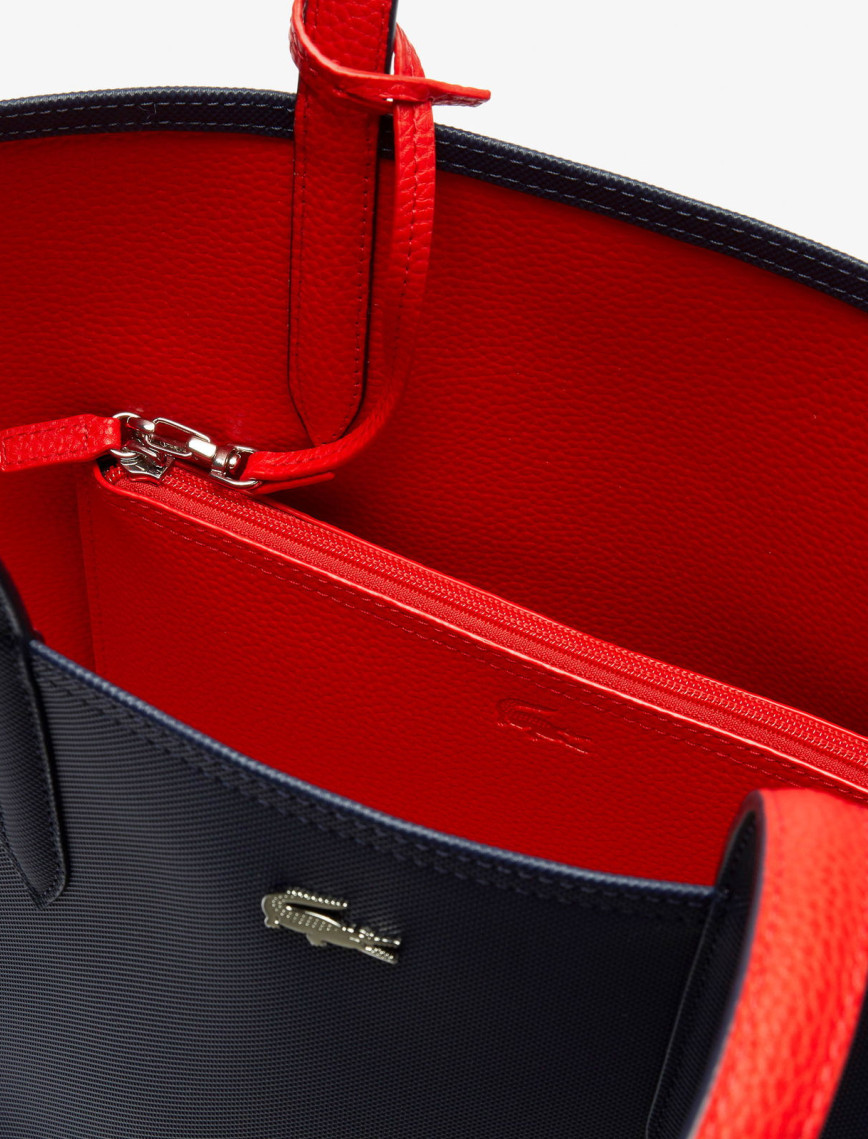 Lacoste Anna Kadın Çift Taraflı Lacivert Omuz Çantası Lacoste Anna Kadın Çift Taraflı Lacivert Omuz Çantası