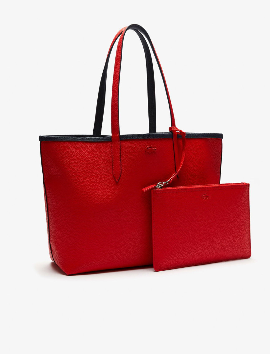 Lacoste Anna Kadın Çift Taraflı Lacivert Omuz Çantası Lacoste Anna Kadın Çift Taraflı Lacivert Omuz Çantası