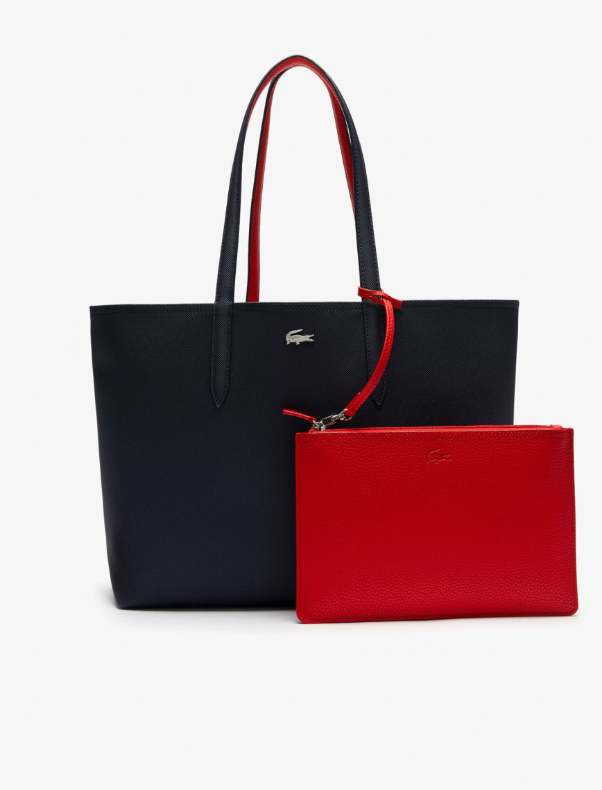 Lacoste Anna Kadın Çift Taraflı Lacivert Omuz Çantası Lacoste Anna Kadın Çift Taraflı Lacivert Omuz Çantası