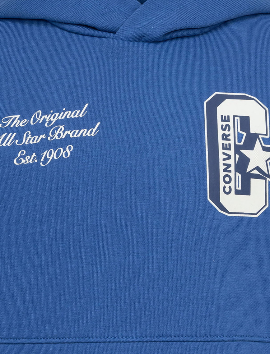 Converse Retro Varsıty Çocuk Lacivert Hoodie Converse Retro Varsıty Çocuk Lacivert Hoodie