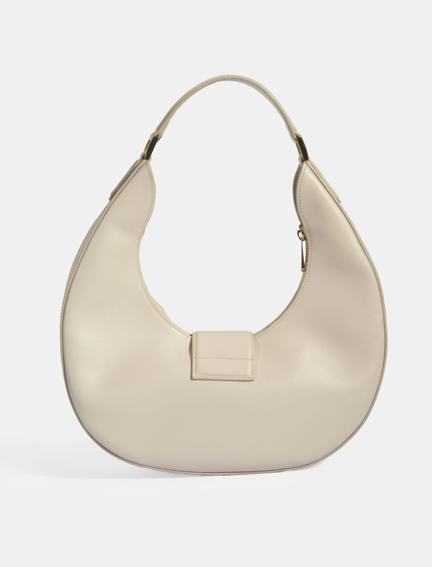 Kadın Açık Vizon Deri Omuz Çantası Kadın Açık Vizon Deri Omuz Çantası