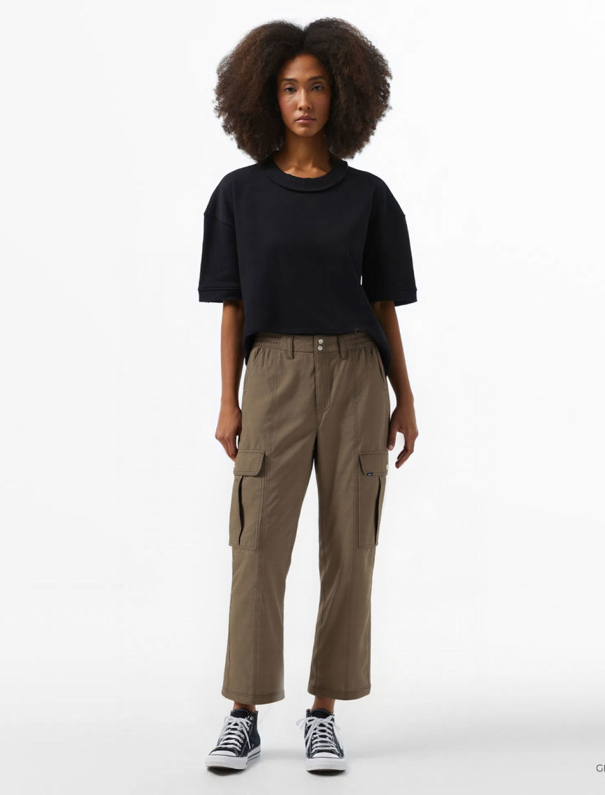 Vans 6Oz Canvas Sidewalk Kadın Kahverengi Pantolon Vans 6Oz Canvas Sidewalk Kadın Kahverengi Pantolon