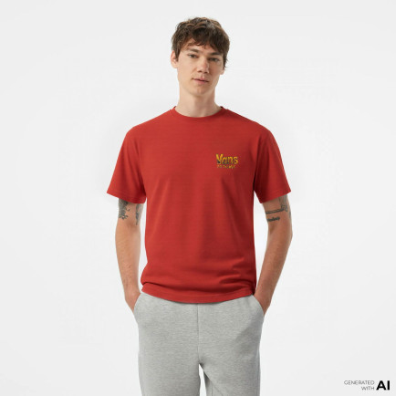 Vans Z Legacy Loose Ss Erkek Kırmızı T-Shirt Vans Z Legacy Loose Ss Erkek Kırmızı T-Shirt