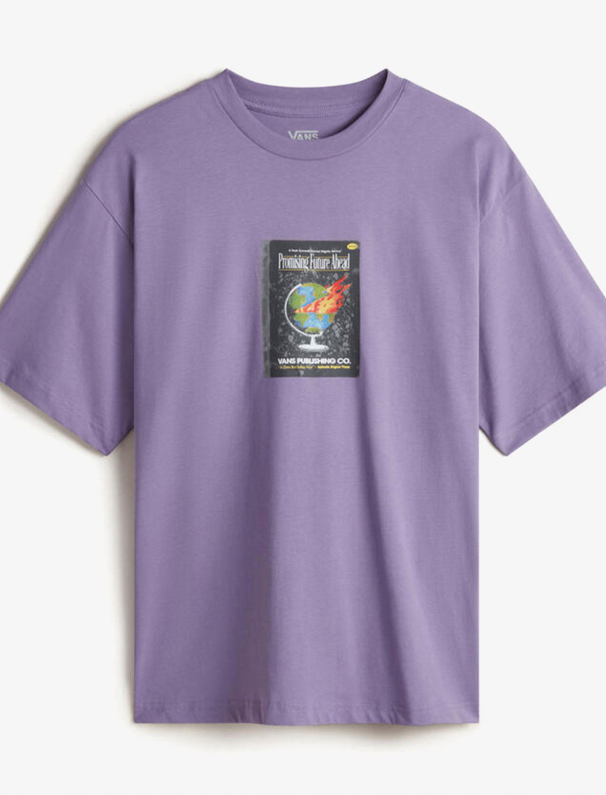 Vans Paperback Writer Erkek Mor T-Shirt Vans Paperback Writer Erkek Mor T-Shirt