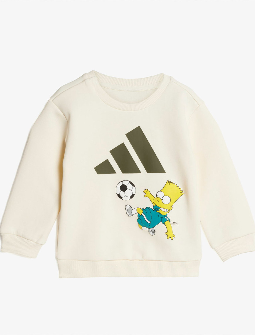adidas Infant The Simpsons Çocuk Krem Eşofman Takımı adidas Infant The Simpsons Çocuk Krem Eşofman Takımı