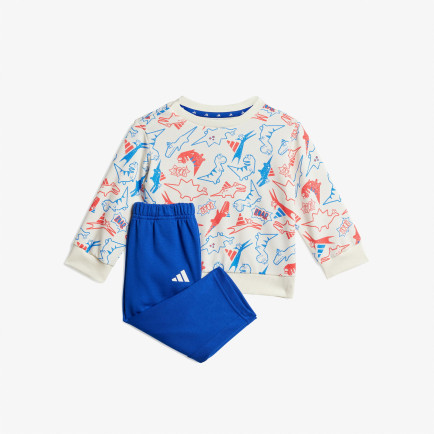 adidas Infant Adiraptor Set Çocuk Beyaz Eşofman Takımı adidas Infant Adiraptor Set Çocuk Beyaz Eşofman Takımı