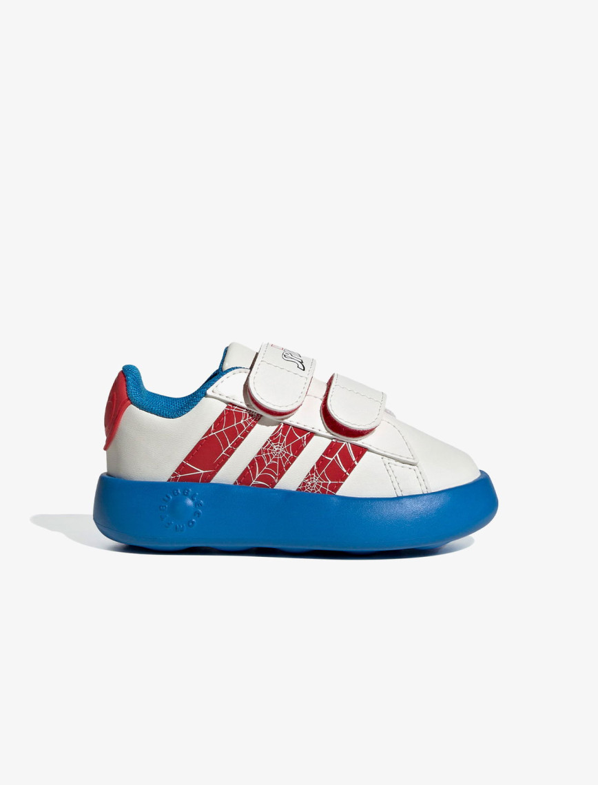 adidas Grand Court Spider-Man Çocuk Beyaz Sneaker