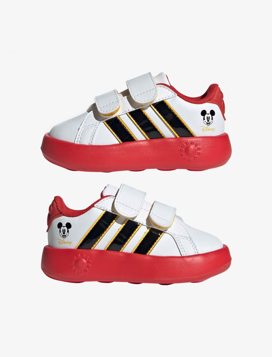 adidas Grand Court Mickey Çocuk Beyaz Sneaker