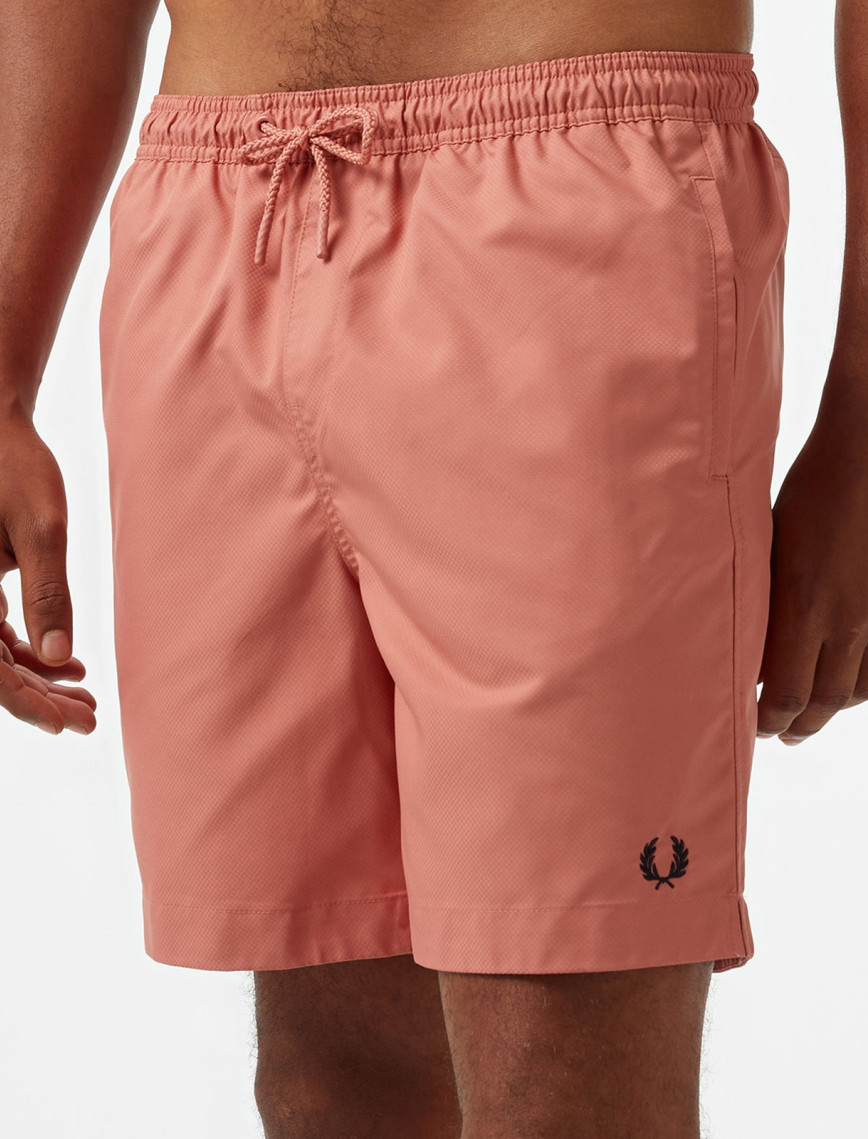 Fred Perry Classic Erkek Pembe Mayo Şort Fred Perry Classic Erkek Pembe Mayo Şort