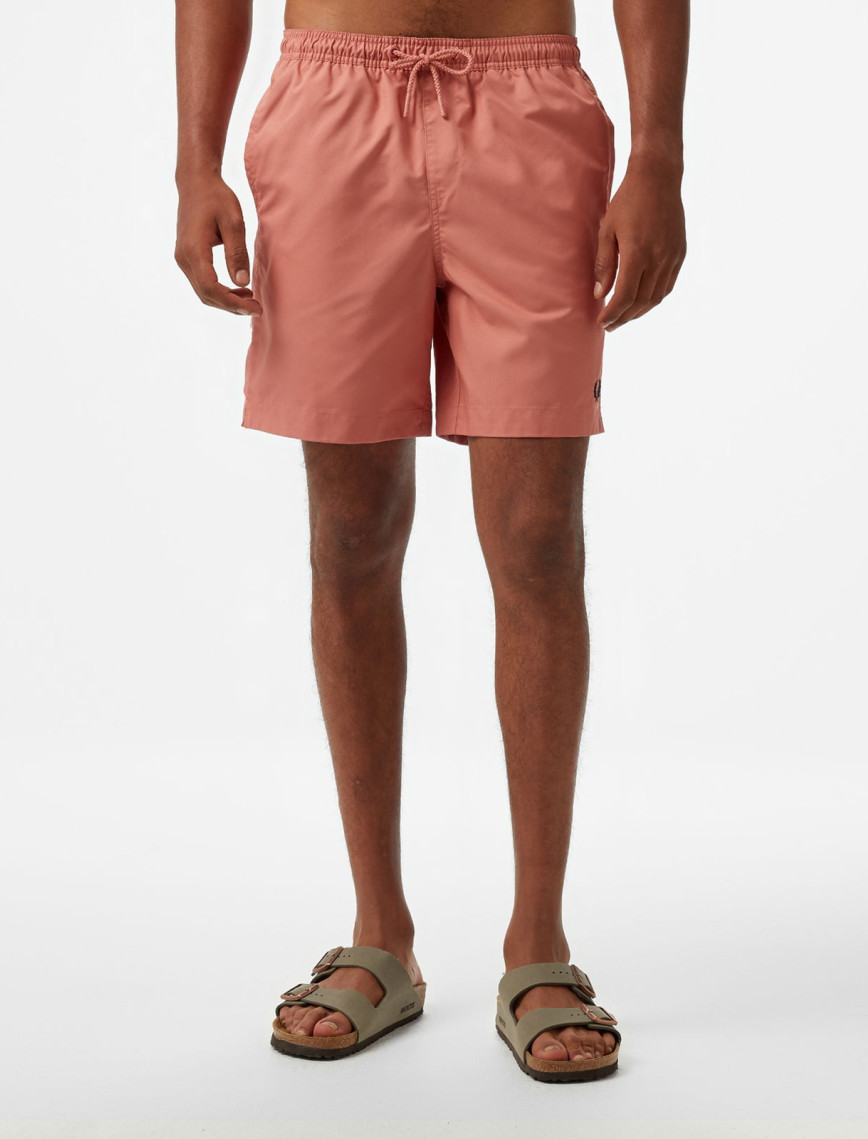 Fred Perry Classic Erkek Pembe Mayo Şort Fred Perry Classic Erkek Pembe Mayo Şort