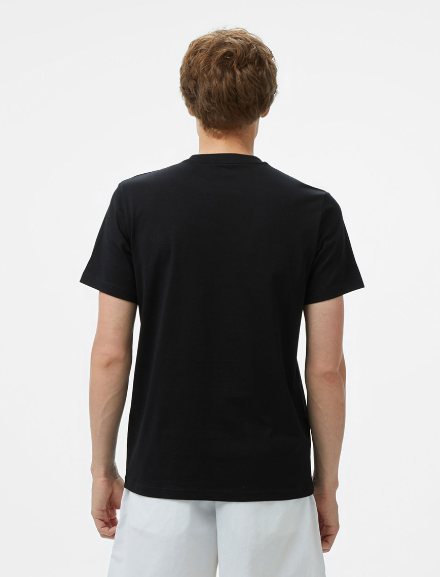 Fred Perry Embroidered Erkek Siyah T-Shirt Fred Perry Embroidered Erkek Siyah T-Shirt