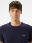 Lacoste Erkek Slim Fit Bisiklet Yaka Lacivert T-Shirt Lacoste Erkek Slim Fit Bisiklet Yaka Lacivert T-Shirt