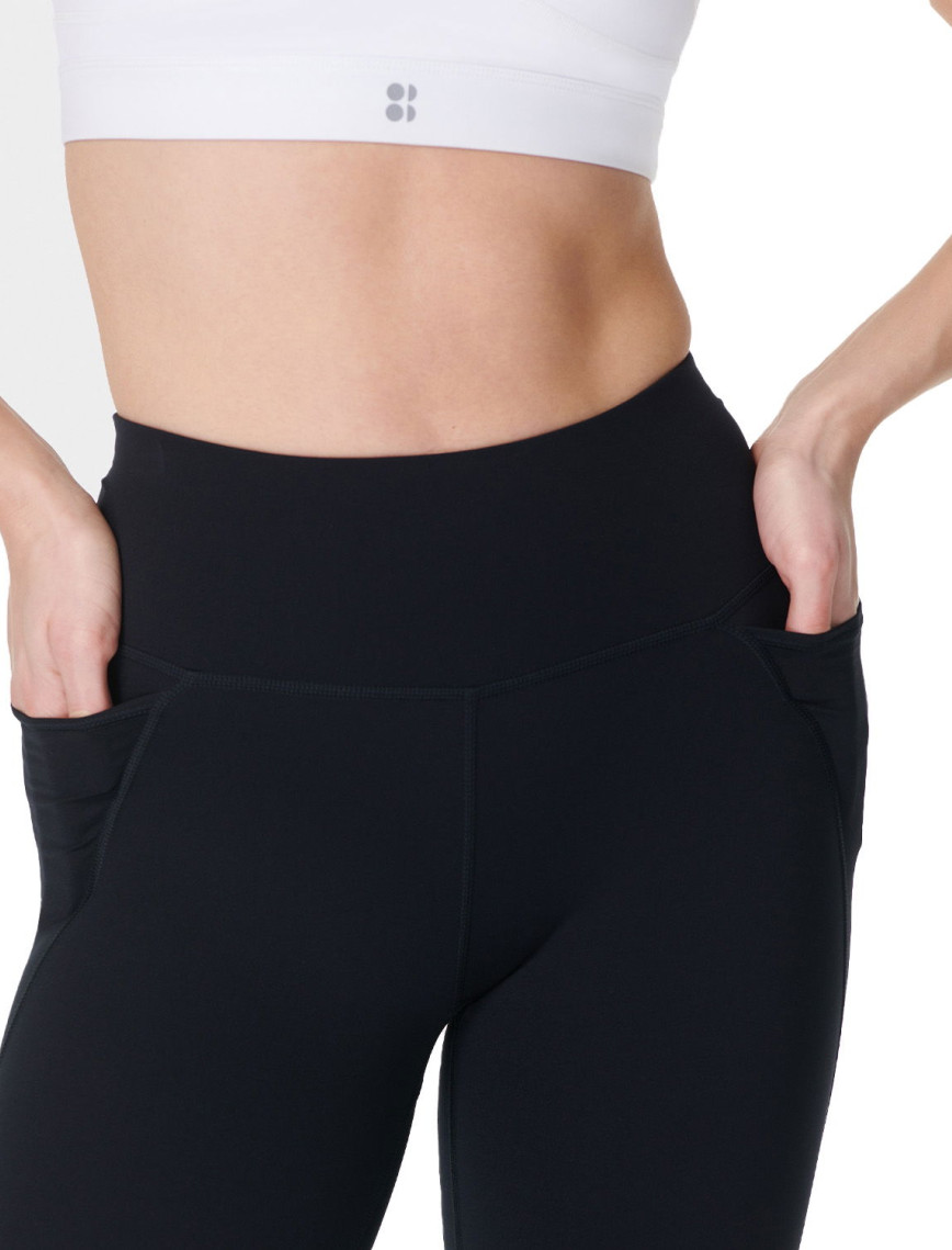 Sweaty Betty Power 32 Workout Boot Cut 2.0 Kadın Siyah Etek Sweaty Betty Power 32 Workout Boot Cut 2.0 Kadın Siyah Etek