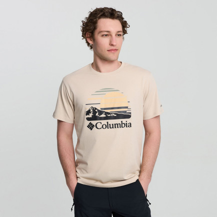 Columbia Csc Peaceful Perspective Erkek Bej T-Shirt Columbia Csc Peaceful Perspective Erkek Bej T-Shirt