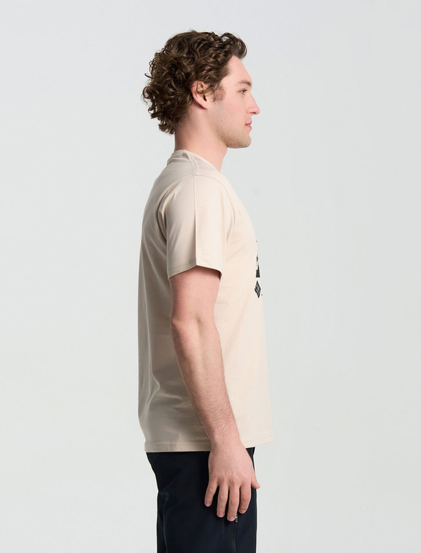 Columbia Csc Peaceful Perspective Erkek Bej T-Shirt Columbia Csc Peaceful Perspective Erkek Bej T-Shirt