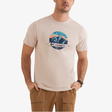 Columbia Csc Scoped View Erkek Bej T-Shirt