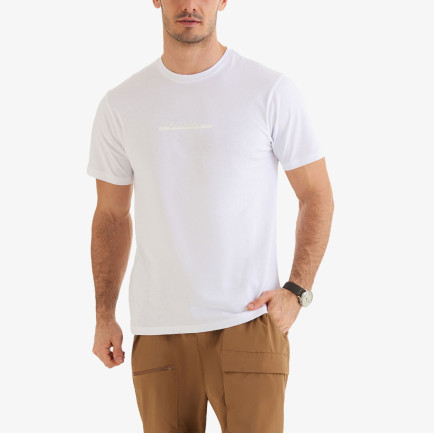Columbia Csc Bar Split Graphic Erkek Beyaz T-Shirt Columbia Csc Bar Split Graphic Erkek Beyaz T-Shirt