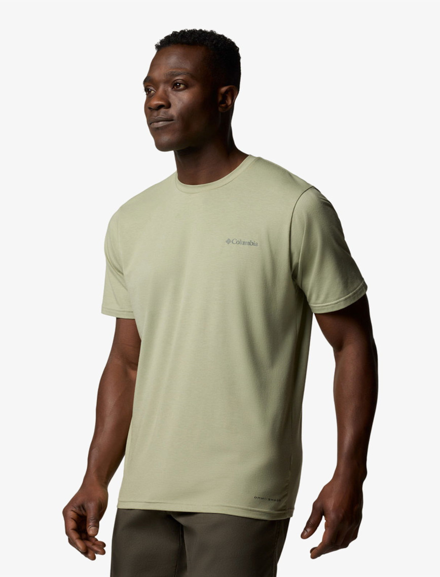 Columbia Men's Sun Trek Erkek Yeşil T-Shirt Columbia Men's Sun Trek Erkek Yeşil T-Shirt