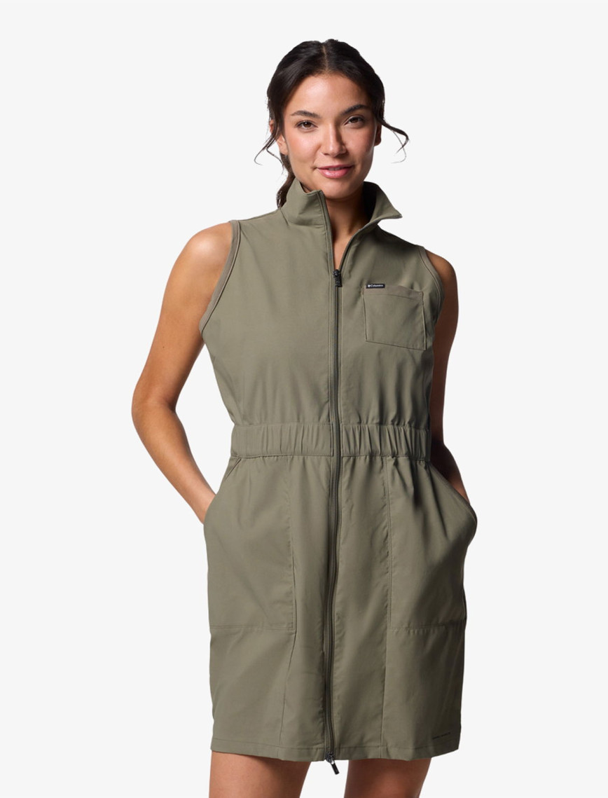 Columbia Leslie Falls Kadın Yeşil Elbise Columbia Leslie Falls Kadın Yeşil Elbise