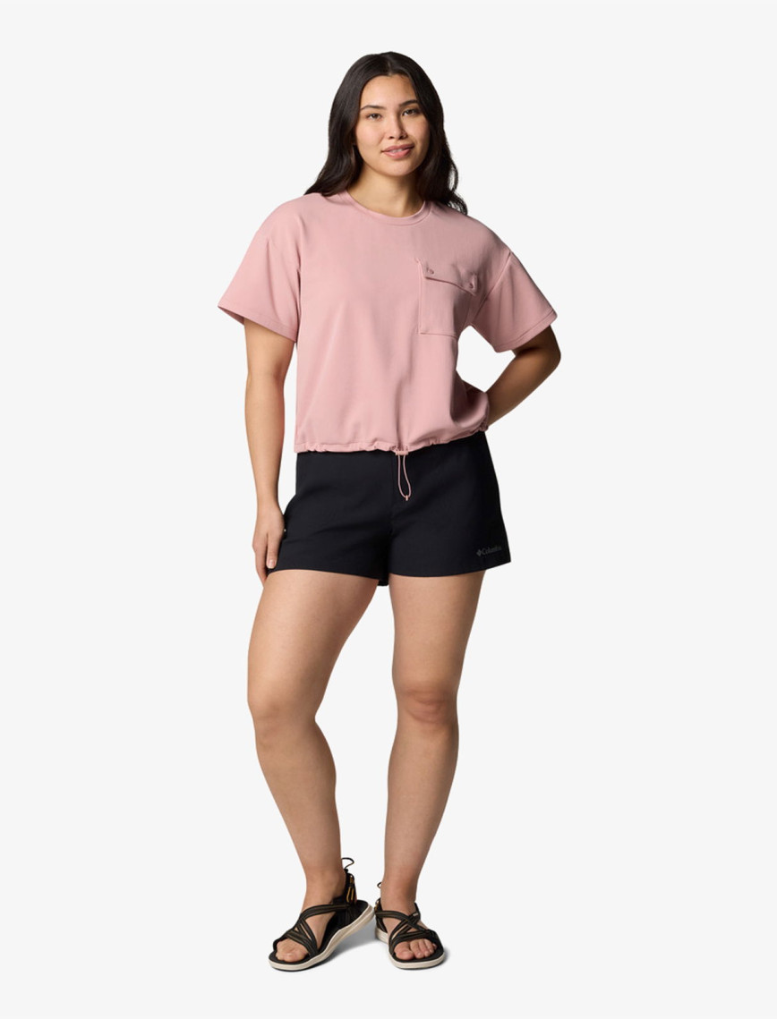 Columbia Granite Point Knit Kadın Pembe T-Shirt Columbia Granite Point Knit Kadın Pembe T-Shirt